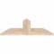 Ekena Millwork Portland Smooth Timber Gable Bracket, Douglas Fir, 36"W x 15"H x 1 1/2"D x 5 1/2"F, 10/12 Pitch GBW036X15X0206POR00SDF - alternate 5